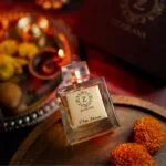 Vikas Khanna luxury perfume black gold gift box by Zighrana